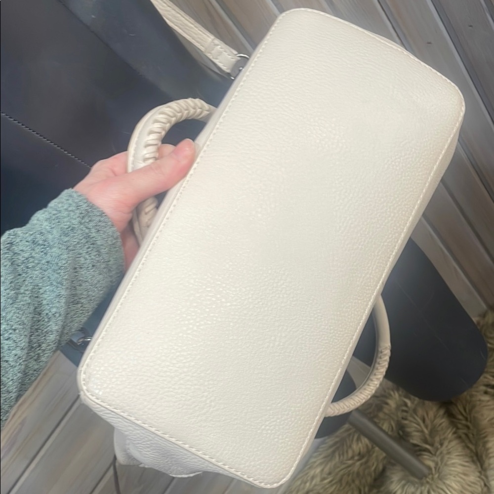 The Sak Cream Shoulder Bag with Braided Details - Picture 5 of 10